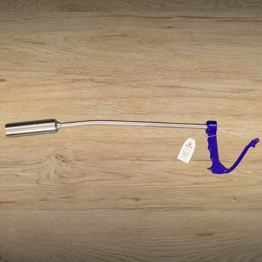 Craft Colt Curved Bolus Gun - Ergonomic Balling Applicator for Livestock Care (Extra Large)