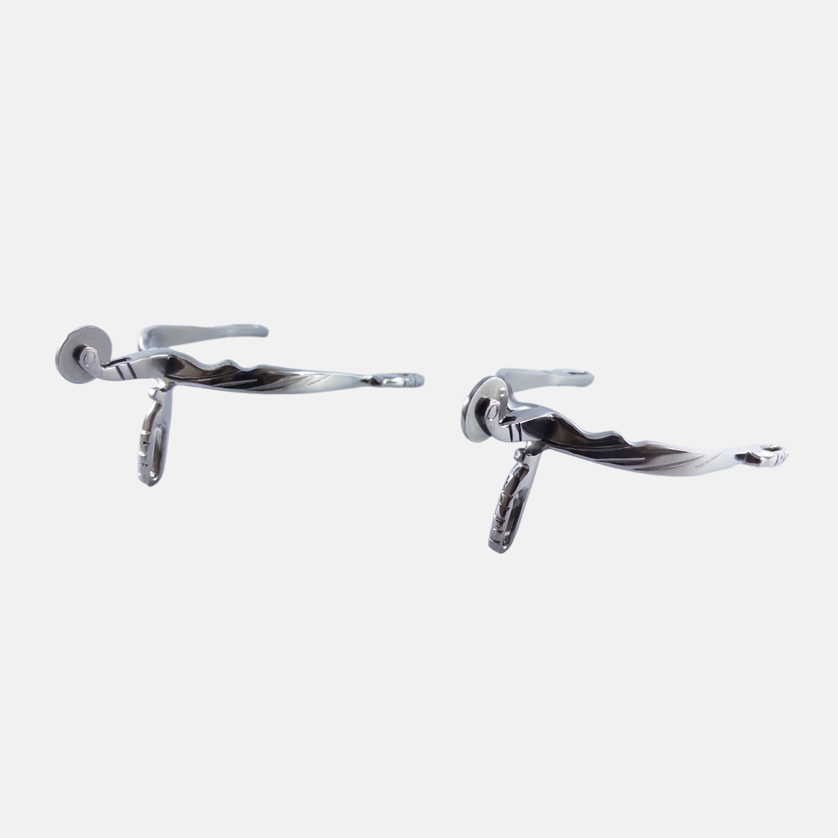 Western Horse Spur Plain Wheel Rowel Gear for Training Equestrian Competition