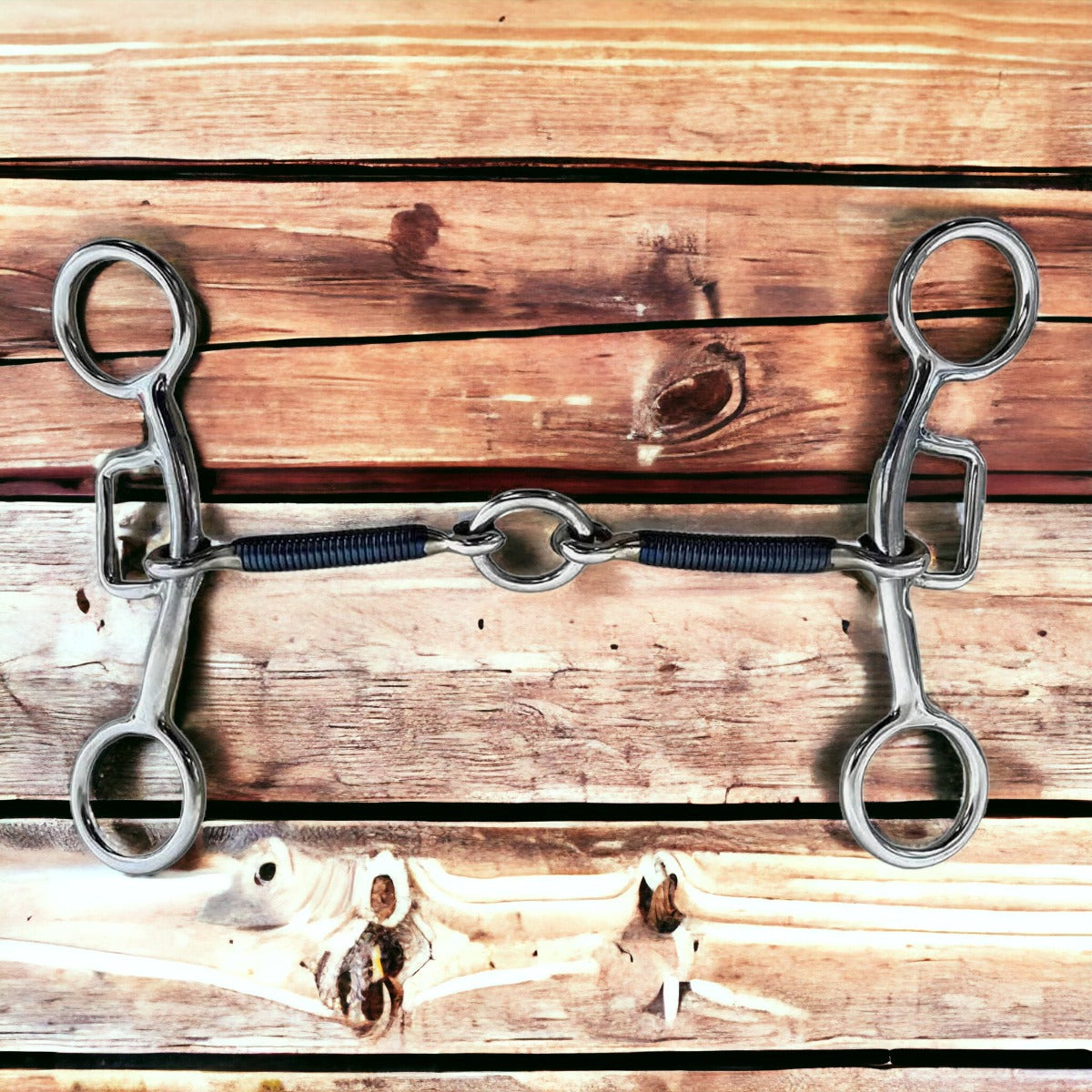 Western Style Stainless Steel Horse Bit - Sweet Iron Spring Design