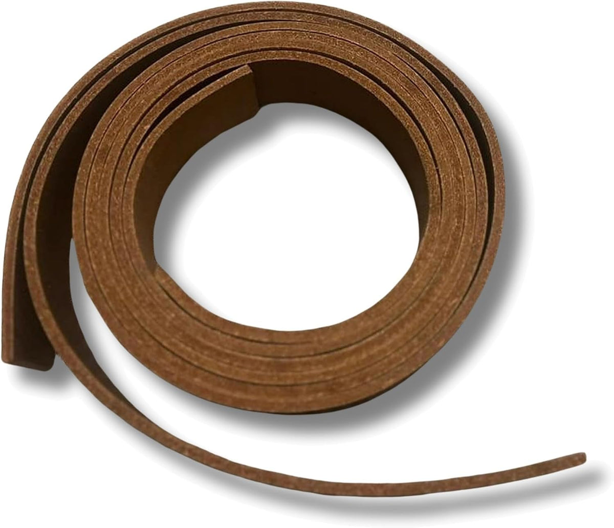 Craft Colt Leather Belt Blank Straps, 10 Pack, Brown Buffalo, 1.5 Inch
