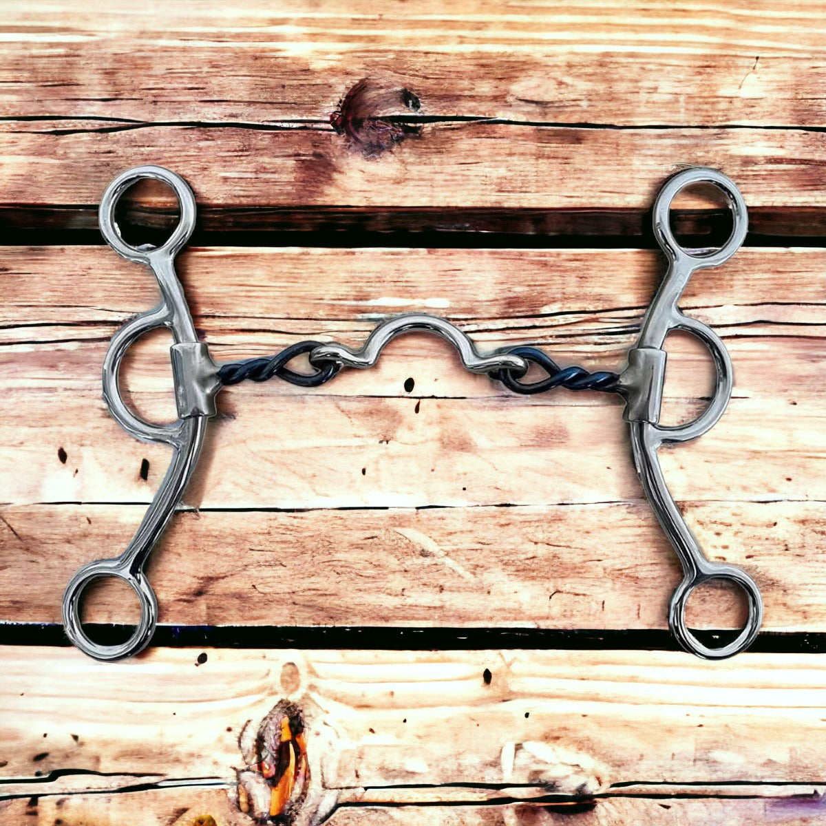 Western Style Stainless Steel Horse Bit - Sweet Iron Arch Design