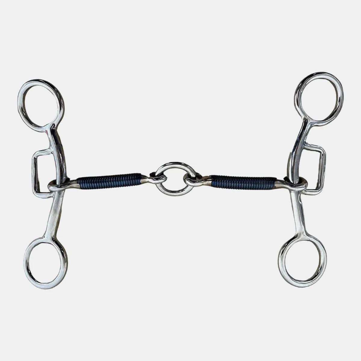 Western Style Stainless Steel Horse Bit - Sweet Iron Spring Design